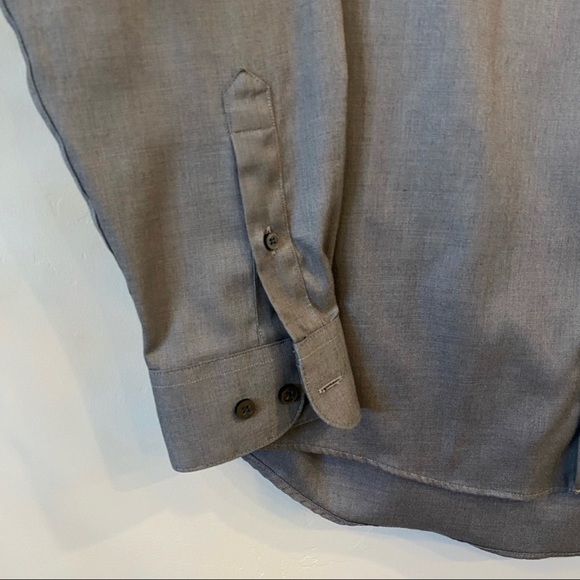 Kenneth Cole Non Iron Slim Fit Button Down Shirt - Picture 4 of 4